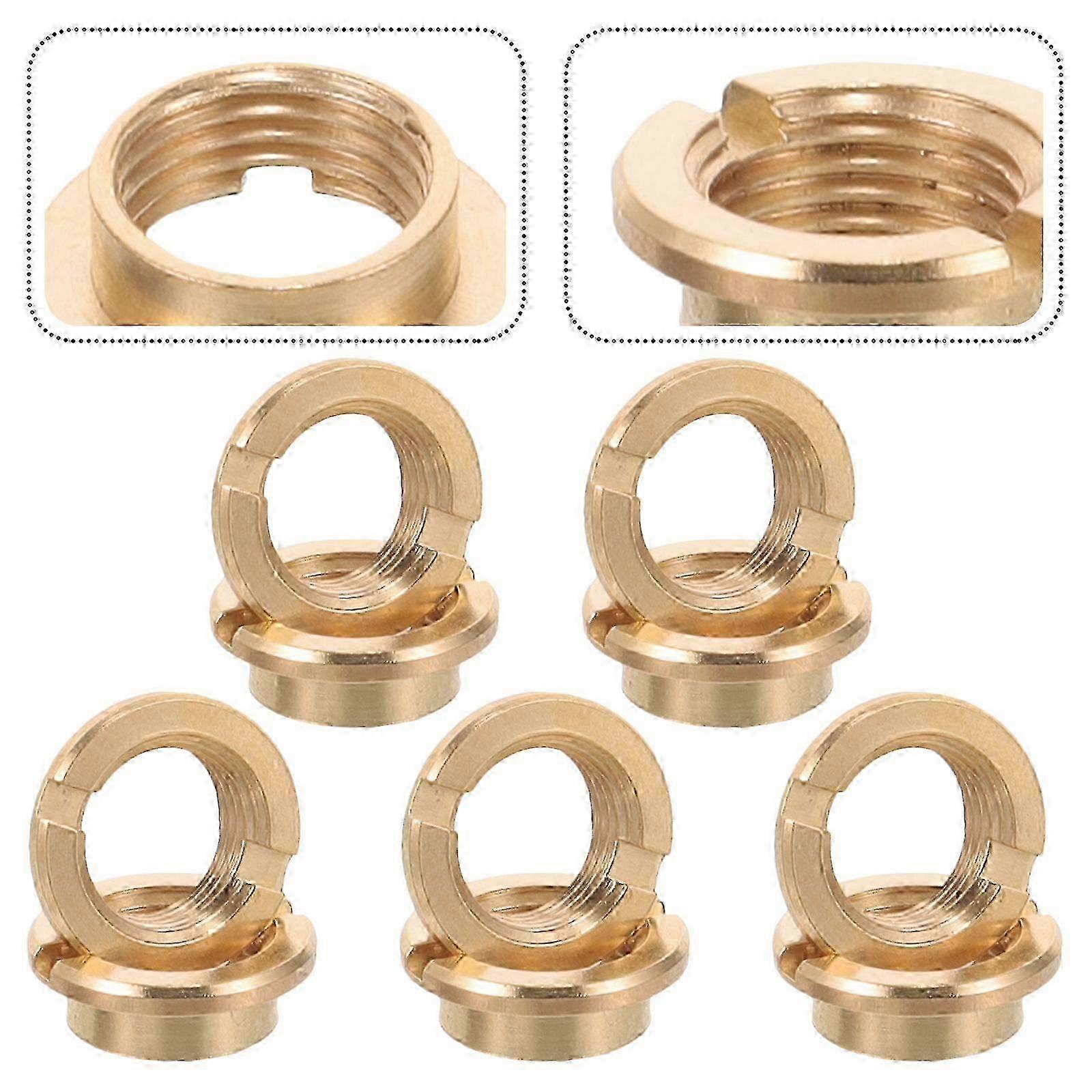 10pcs Clock Movement Nut Quartz Clock Repairing Accessory Clock Mechanism Clock Movement Nuts