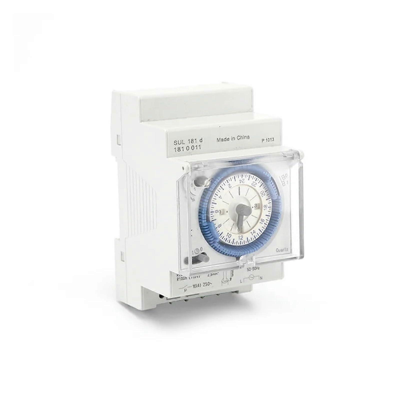Mechanical Timer Switch SUL181D 24 Hour 96 On Off 15 Min Interval Energy Saving  Load Capacity