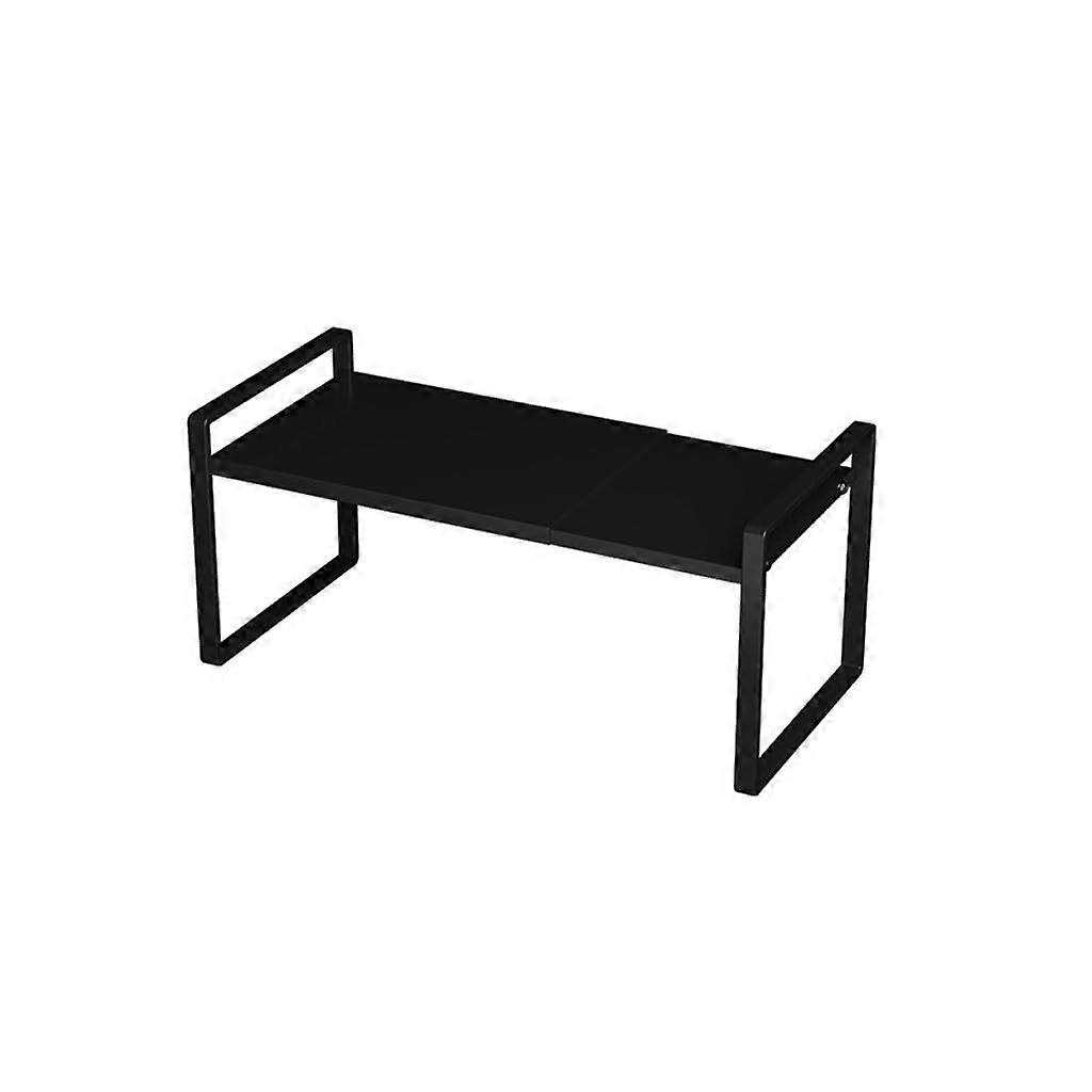 Adjustable Kitchen Storage Rack for Pots Pans Dishes and Spices, Expandable MultiLayer Shelf