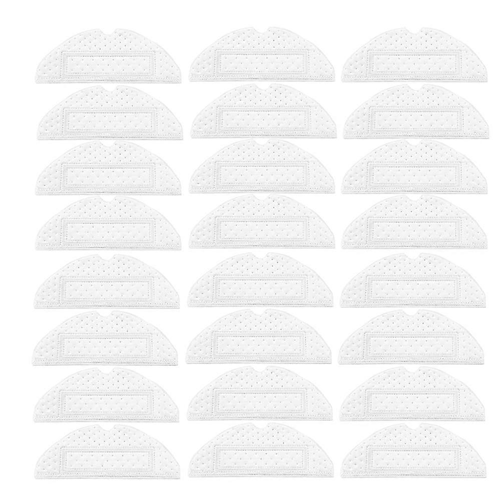 24pcs Disposable Mop Cloths for S7 T7S Plus Robot Vacuum Deep Wet Mopping Replacement Pads