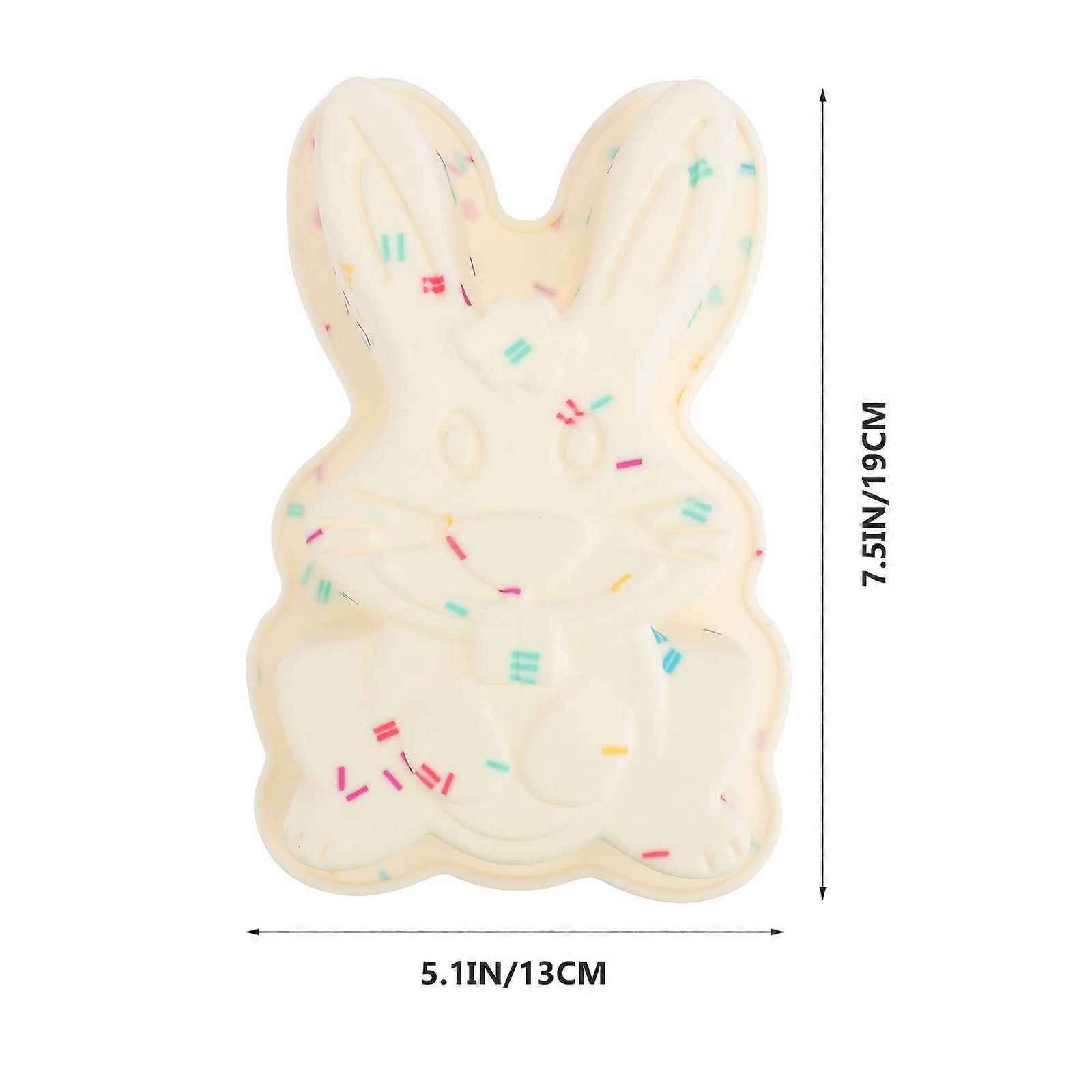 Cake Mold Rabbit Shape Baking Tool for Kitchen Use 1Pcs Silicone Mold