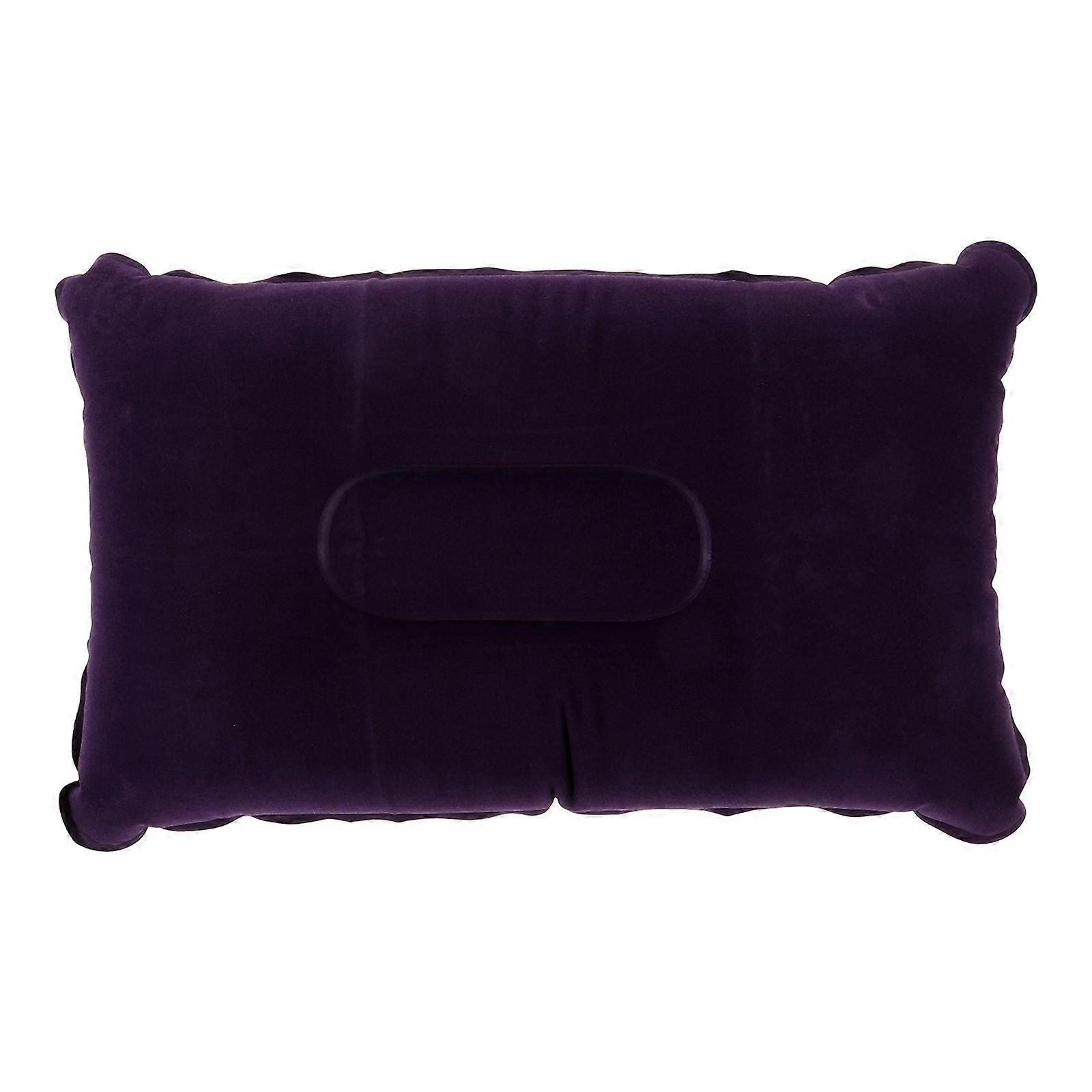 Inflatable Pillow for Outdoor Activities with Super-Thick Flocking Fabric 3Pcs