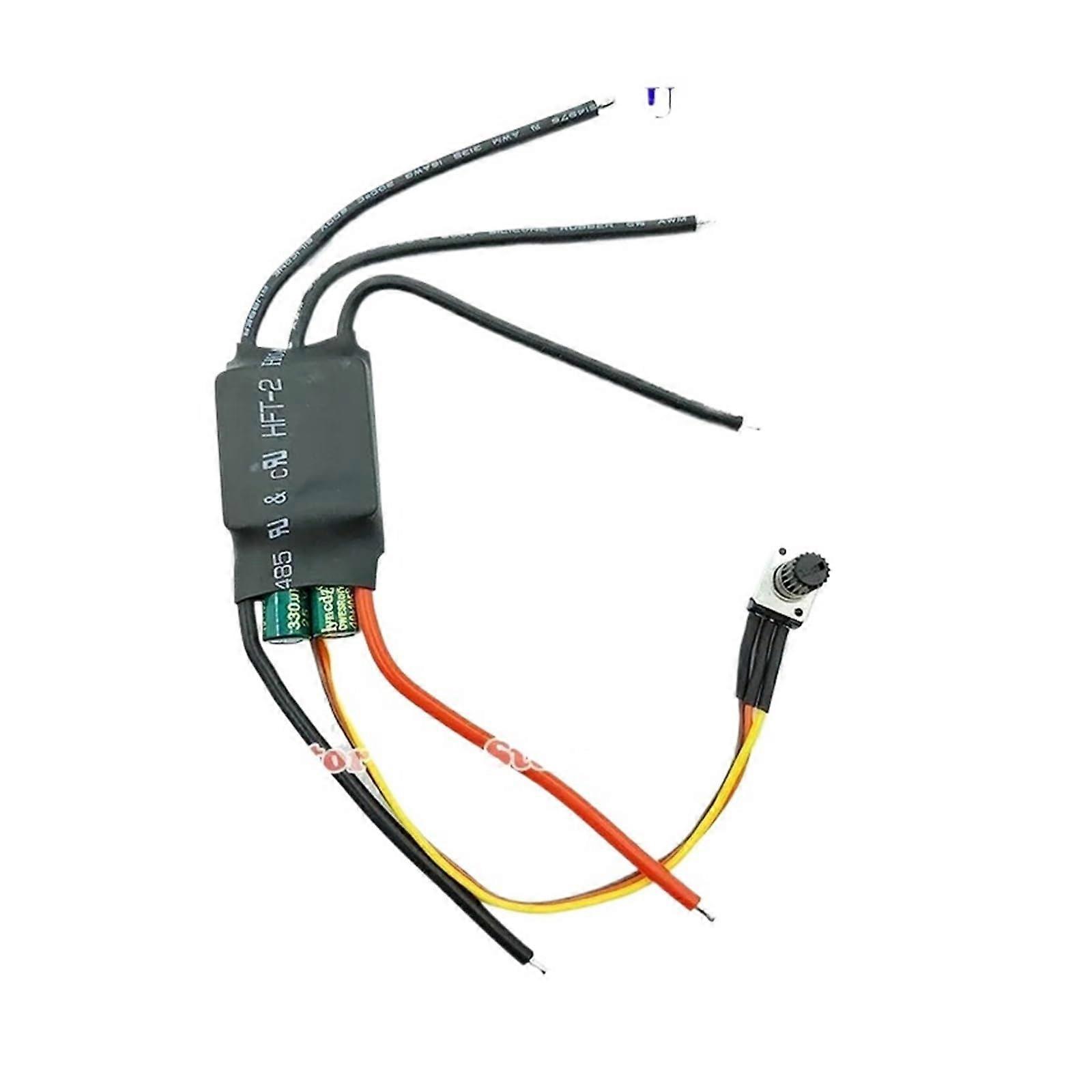 DC 724V 200W Sensorless BLDC Motor Driver Board with Adjustable Speed Control Potentiometer