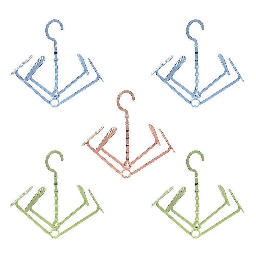 Shoes Dryer Rack Plastic Folding Drying Organizer 5Pcs