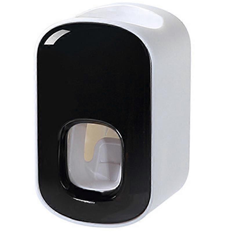 1pc Waterproof Toothpaste Squeezer Automatic Toothpaste Dispenser Wall Mount Bathroom Bathroom Accessories Toothbrush Holder