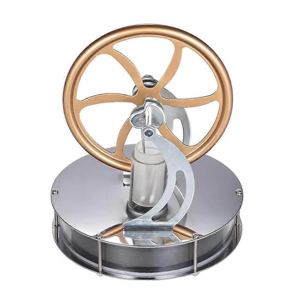 Stirling Engine Kit Low Temperature Model with Visible Thermodynamic Cycle for Education and DIY