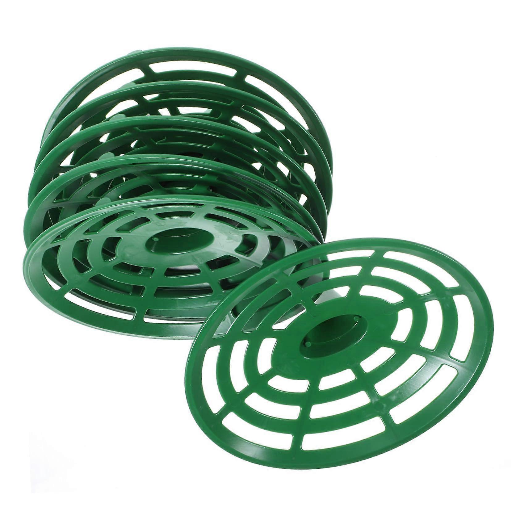 6pcs Plastic Melon Support Rack Fruit Protection Tray Garden Plant Holder Vertical Trellis