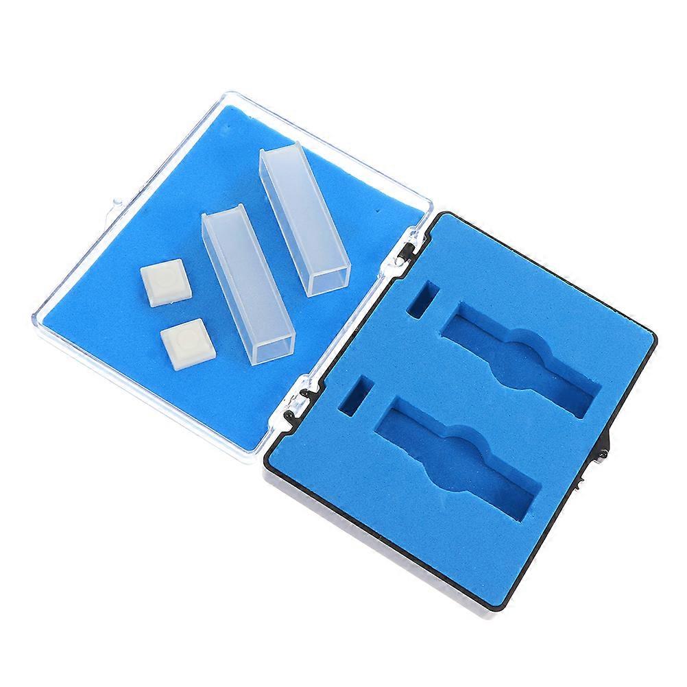 Laboratory Quartz Cuvette for Accurate Reading 8Pcs Plastic Cuvette for Experiment