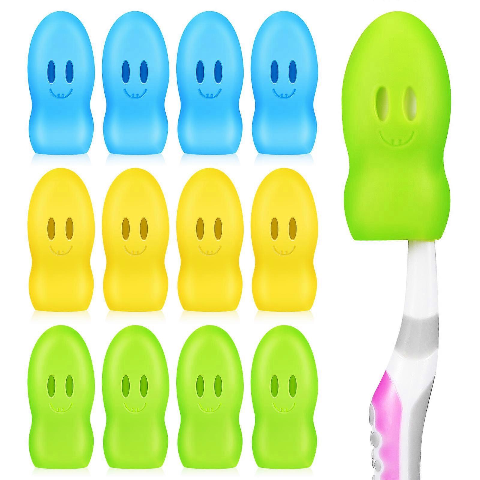 Toothbrush Protector Caps For Camping And Travel 12Pcs