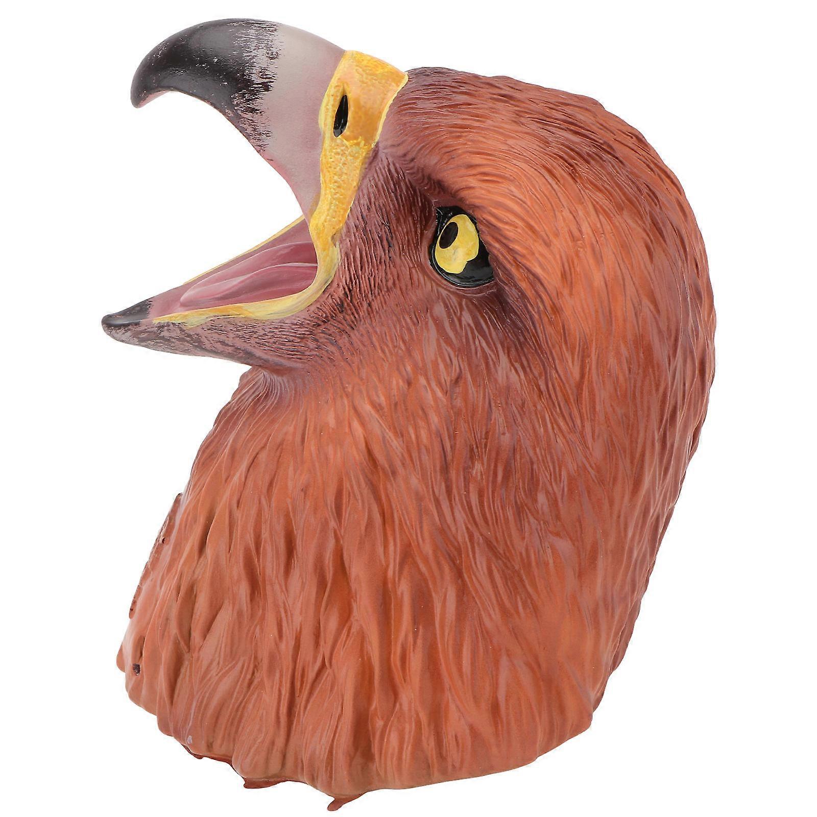 Coffee Eagle Hand Puppet for Kid Playing 1Pcs Interactive Toy Glove