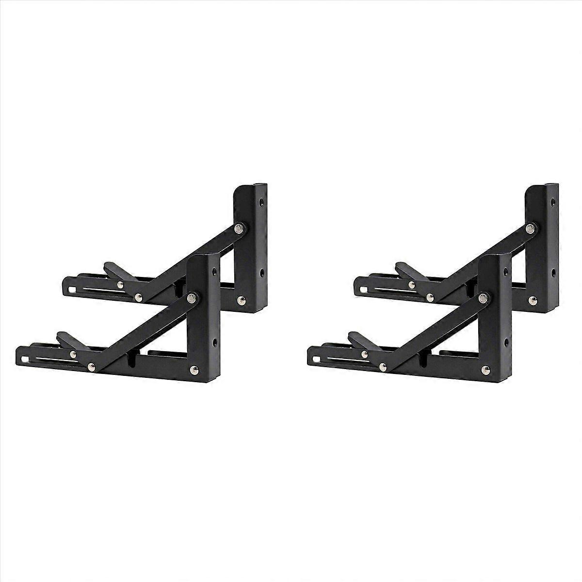 2Pcs Campervan Folding Bracket Table Shelf