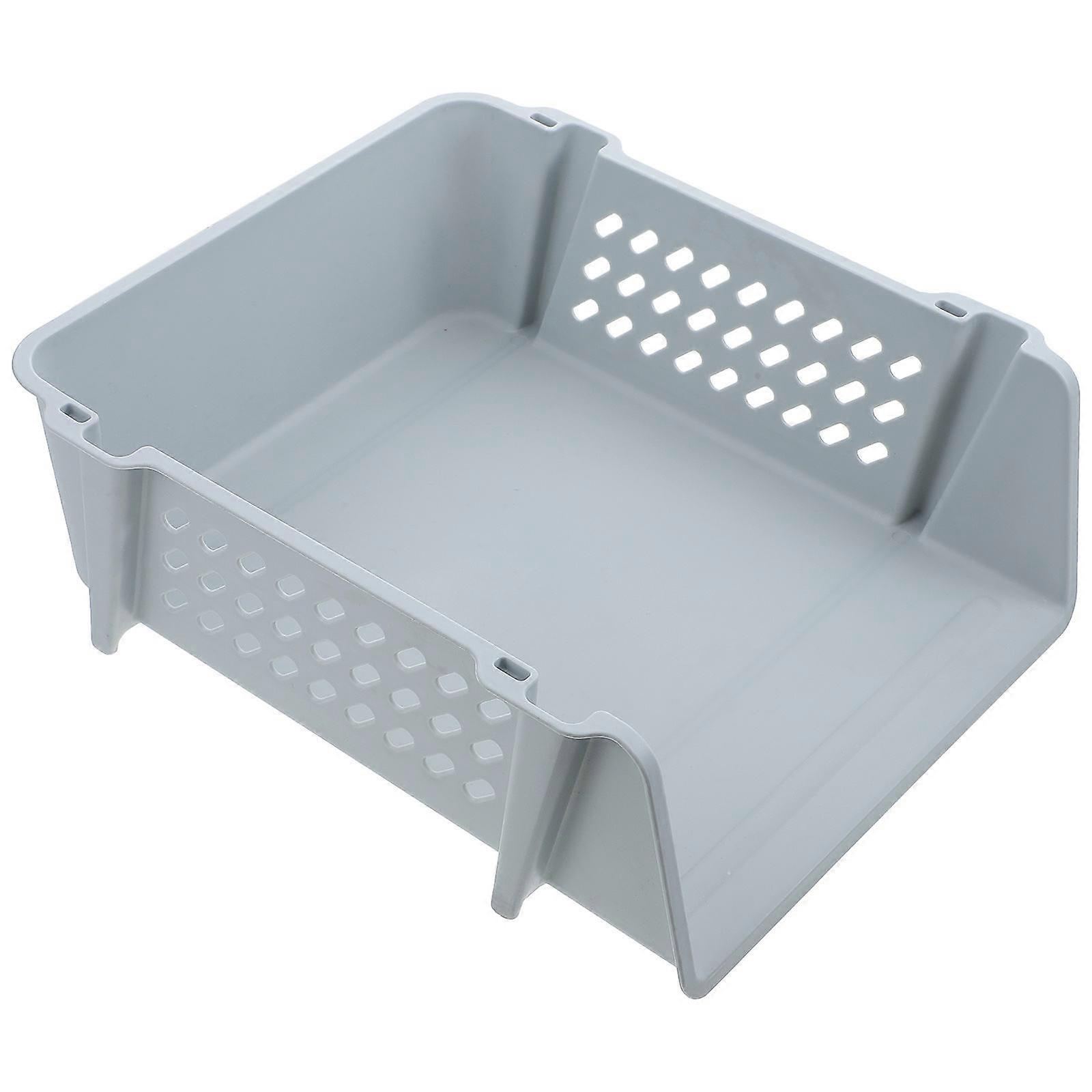 Desktop Stationery Rack for Storage Stackable Plastic Holder