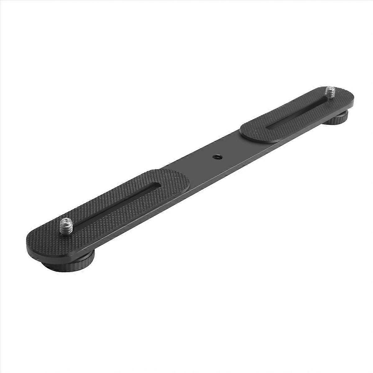 Dual Flash Bracket Hot Shoe Bracket for Tripod Stand DSLR Camera
