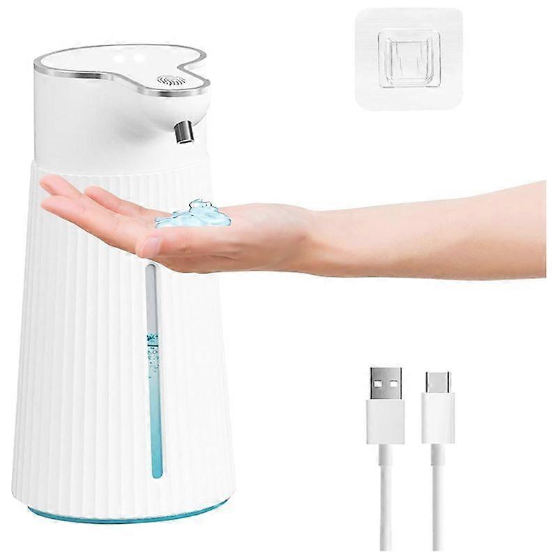 Automatic Wall Mount Soap Dispenser, 400Ml USB Rechargeable Electric