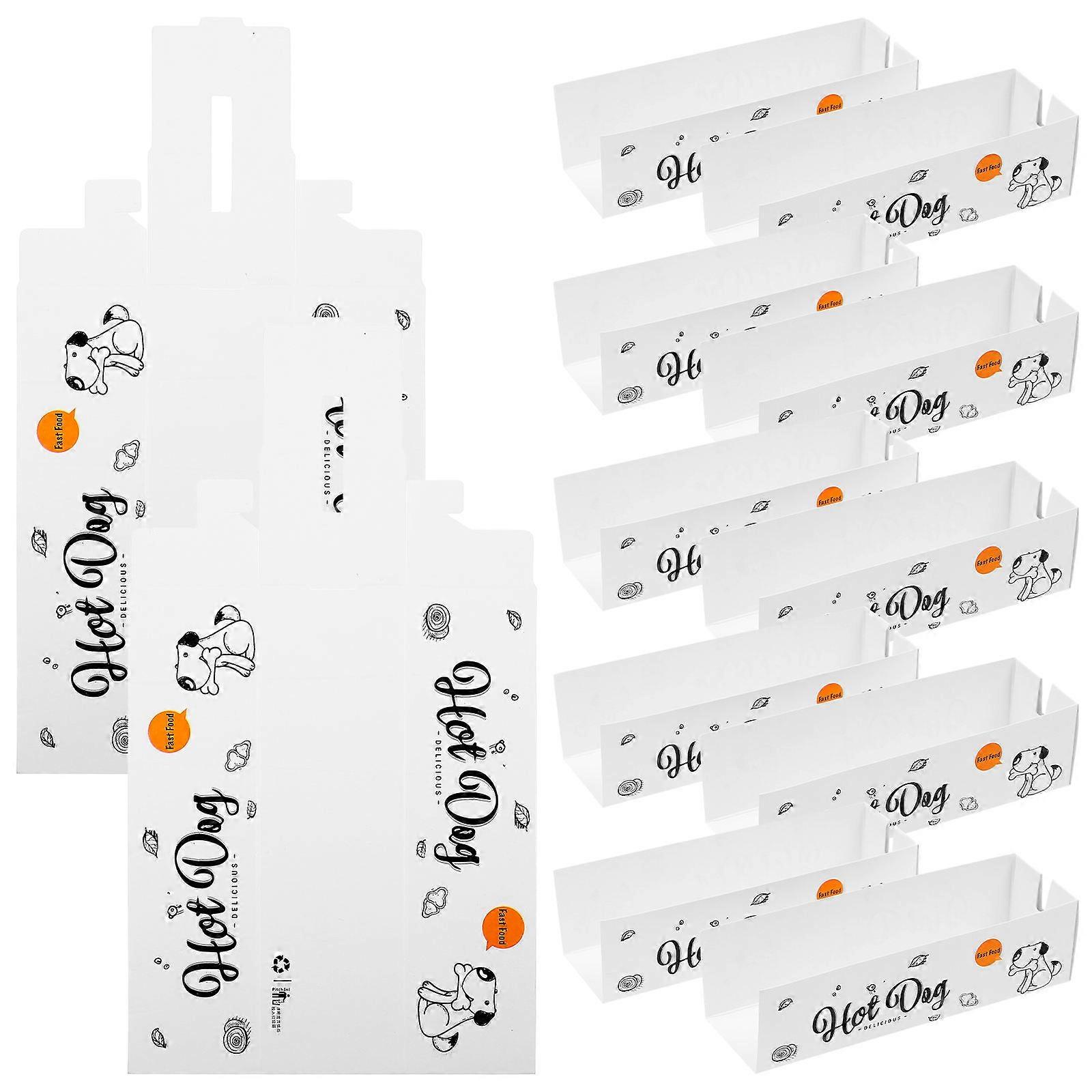 Snack Dog Paper Box for Wrapping 200Pcs Snack Container