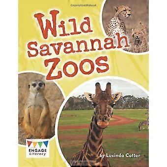 Wild Savannah dyreparker (engasjere Literacy Lime)