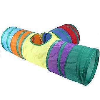 Tunnel interactif pliable pour hamsters (lot de 3)