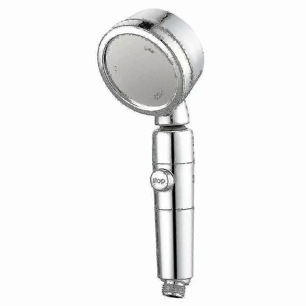 Handheld Universal Druck-Duschkopf (versilbert)