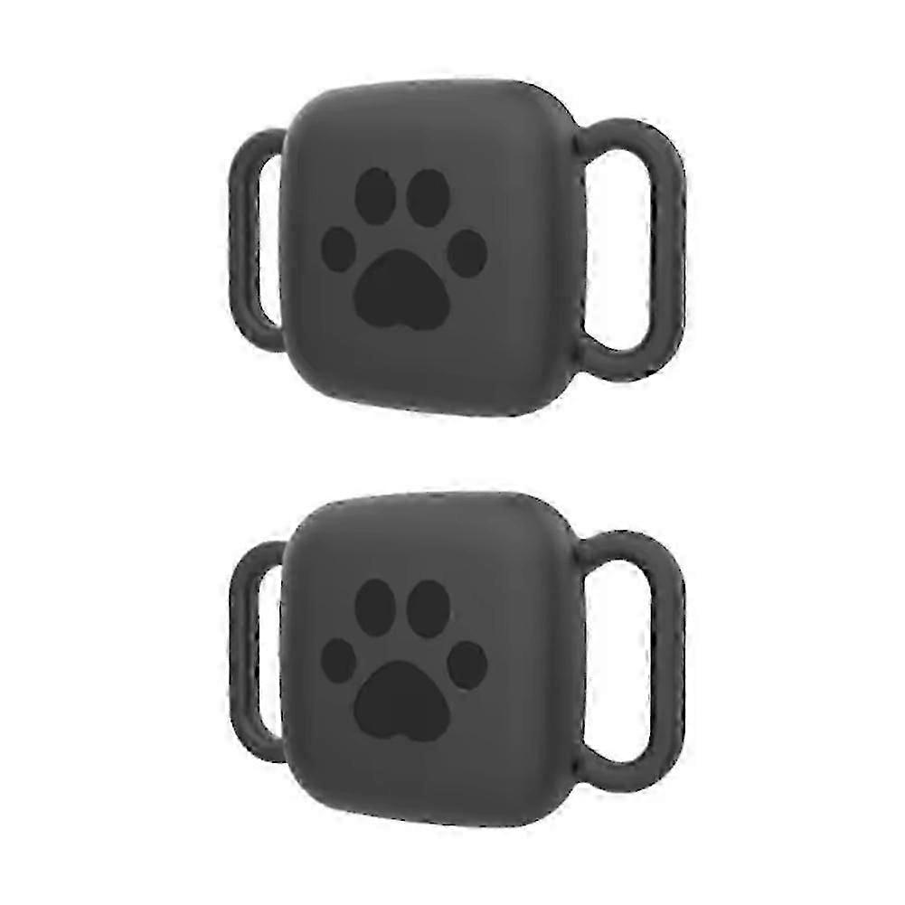 2PCS Waterproof Silicone Case for Tile Mate 2022-2024 Pet Tracker Collar Holder