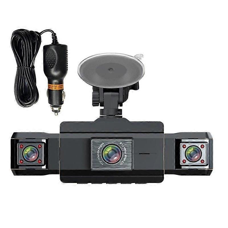 A32 Full HD 1080P Car Dash Camera Front+Left+Right