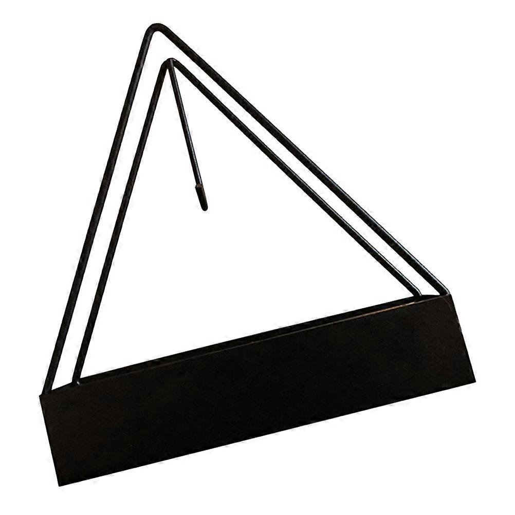 Black Iron Holder Rack for Efficient Smoke Spread