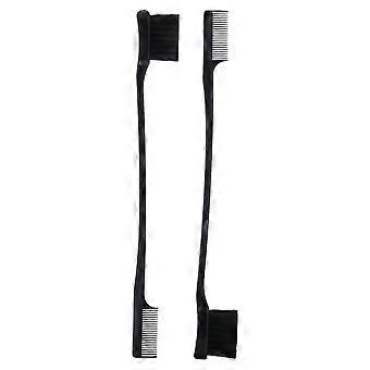 Kitsch, Dual Edge Brush & Comb, 2 Brushes