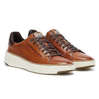 Scarpe da ginnastica Cole Haan Grandpro Topspin da uomo, colore British Tan.