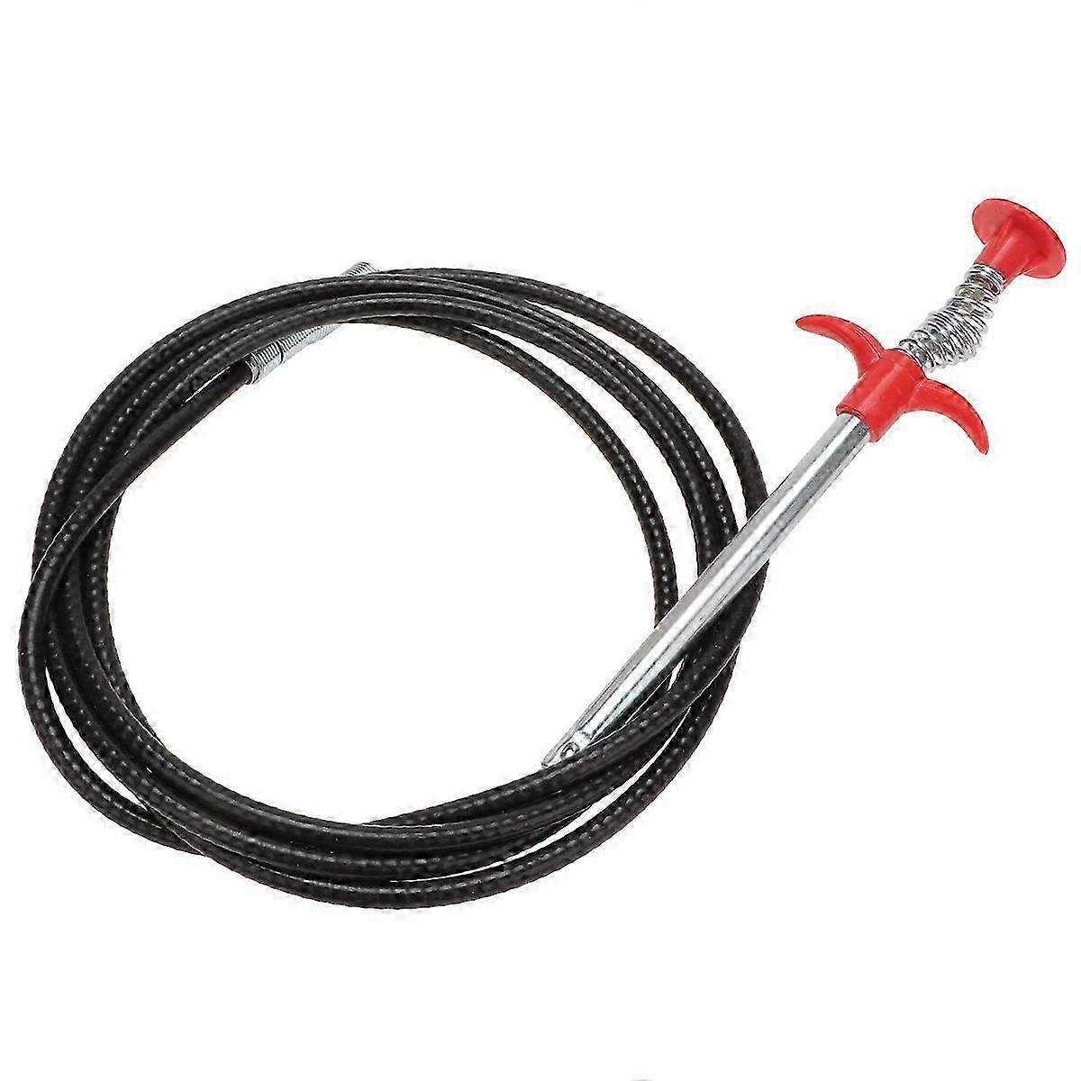 Flexible Drain Remover Tool Black for Pipe Cleaning Multifunctional