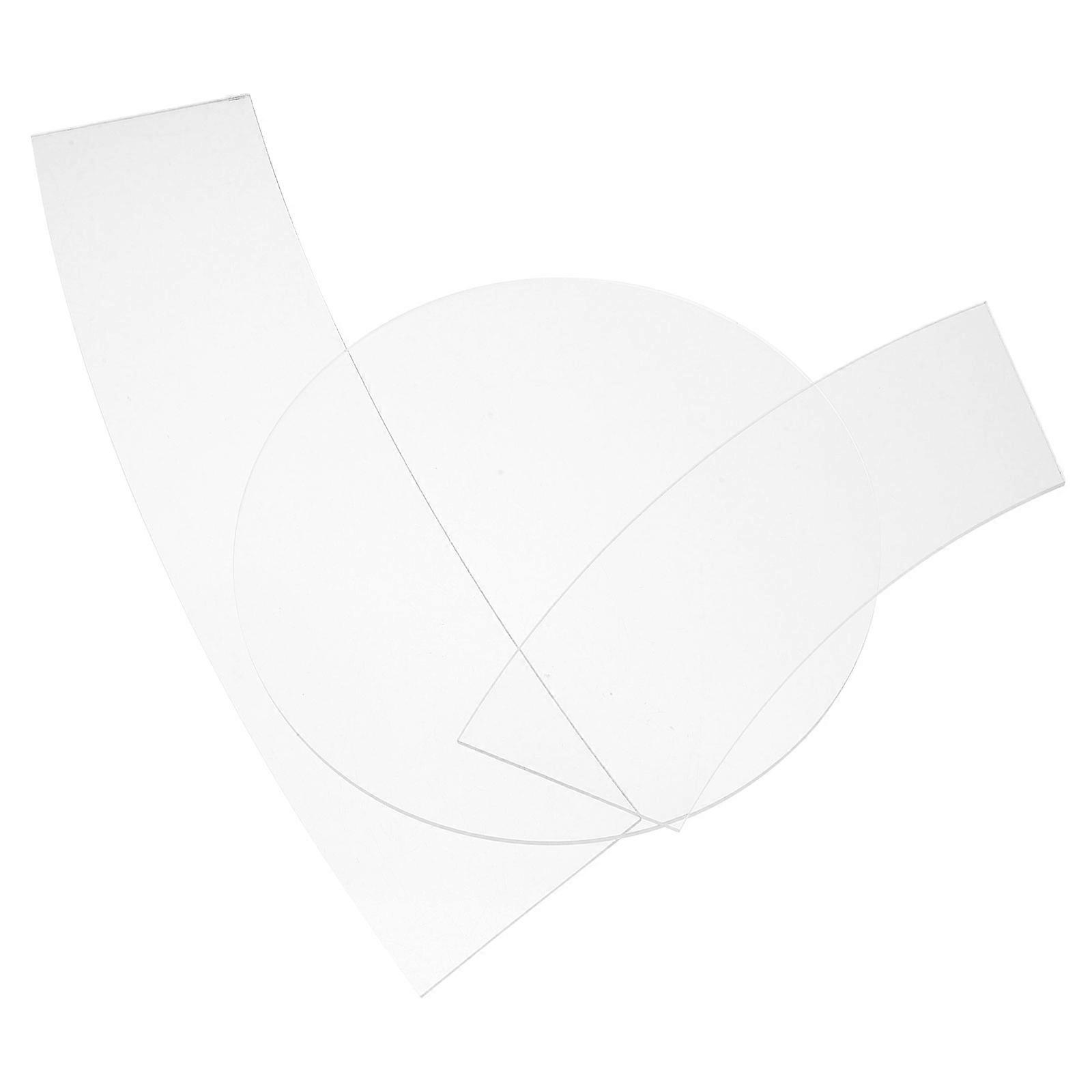 Transparent Sewing Template Quilting Ruler Set for High Precision 3Pcs