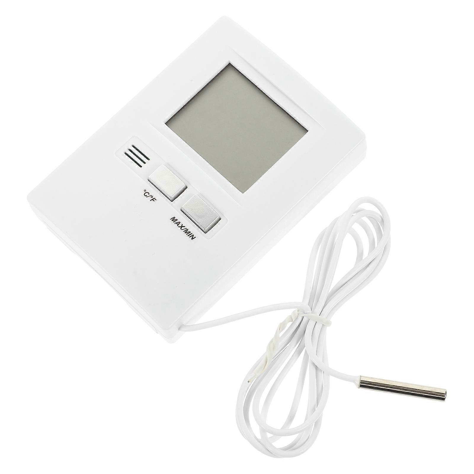 Wall Mounted Digital Thermometer Indoor Outdoor Temperature Display