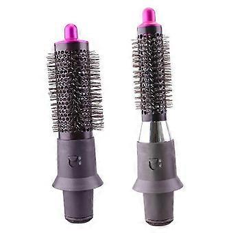 2Pcs Cylinder Comb and Adapter compatible with , Curling Hair Tool B