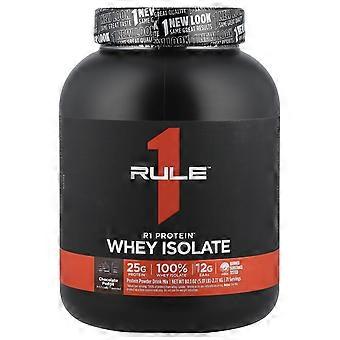 Rule One Proteins, R1 Protein™ Whey Isolate, Chocolate Fudge, 5.01 lb (2.27 kg)