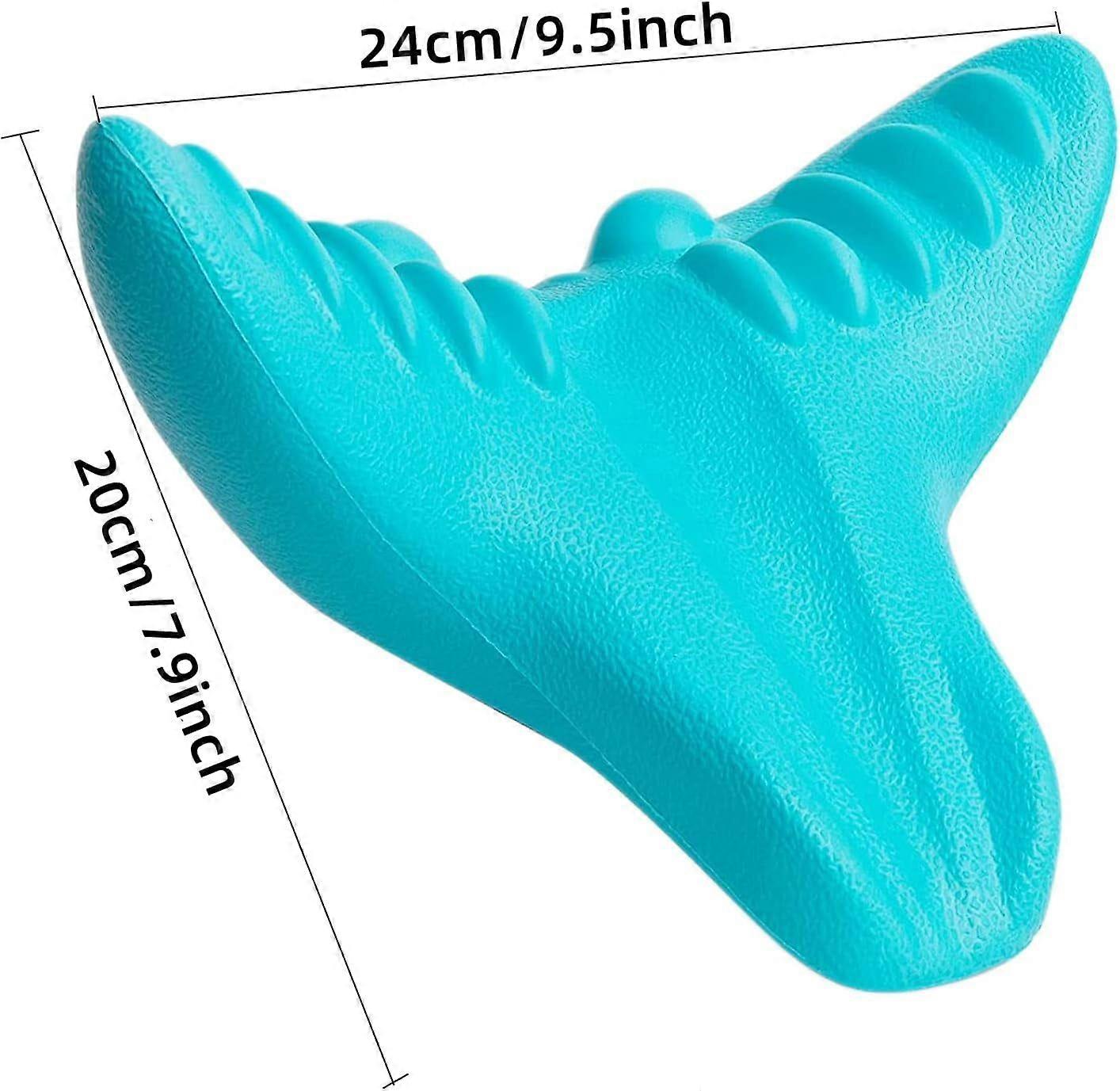 Neck and Shoulder Relaxer, Chiropractic Pillow, Neck Corrector, Cervical Traction Device f