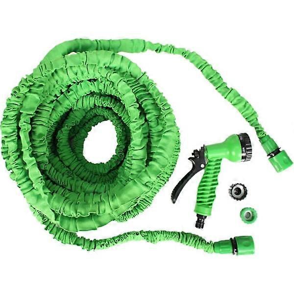 7-function shower head with quick-connect hose, retractable