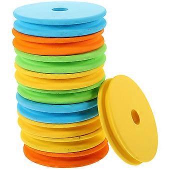 10 PZ Schiuma Spugna Accessori Da Pesca Bobine Di Pesca Schiuma Line Bobina Linea Da Pesca Winder Pesca String Wheel