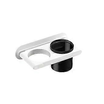 Hairdryer Holder Wall Mounted for Space Saving 2Pcs Bathroom Storage Rack