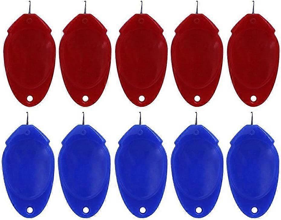 Needle Threader, 10 Piece DIY Needle Threading Hand or Machine Threading Sewing Tools