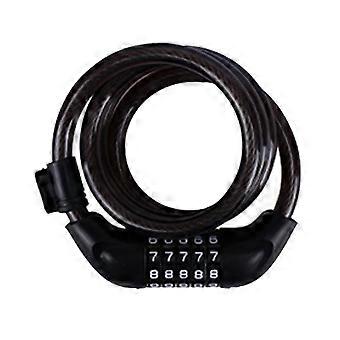 Bike Lock Chain Bicycle Lock, Cycle Lock Bike Accessories Bike Locks High Security 5 Digit Codes Combination Heavy Duty
