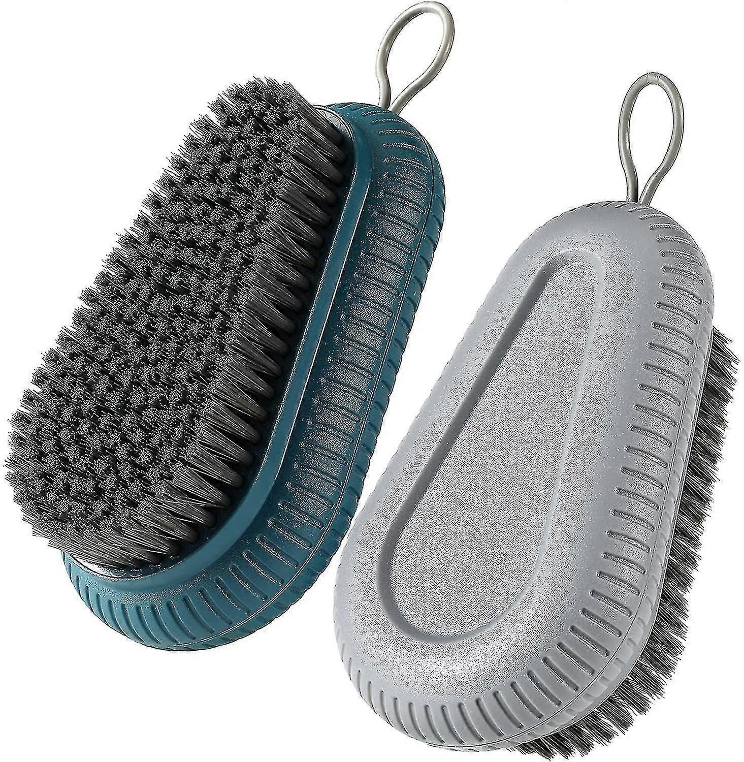 2 Pieces Scrub Brushes Multi-purpose Soft Scrubbing Brush Set