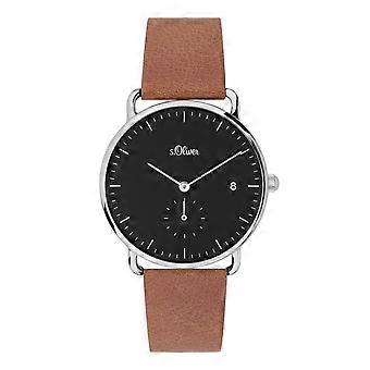 s.Oliver women's watch wristwatch leather SO-3716-LQ