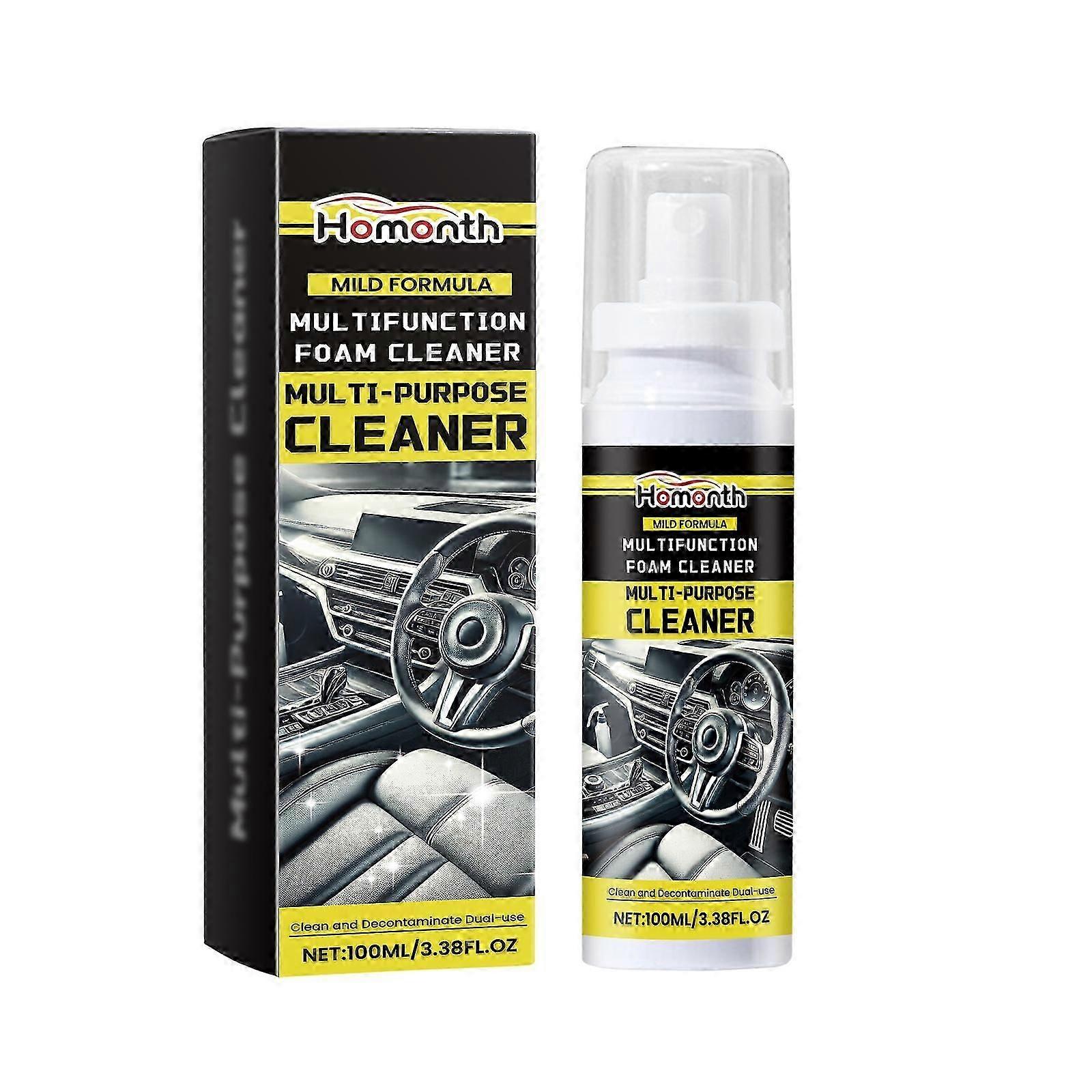 Multi-Functional Car Interior Cleaner - Restores Shine & Protects Surfaces, 100ml