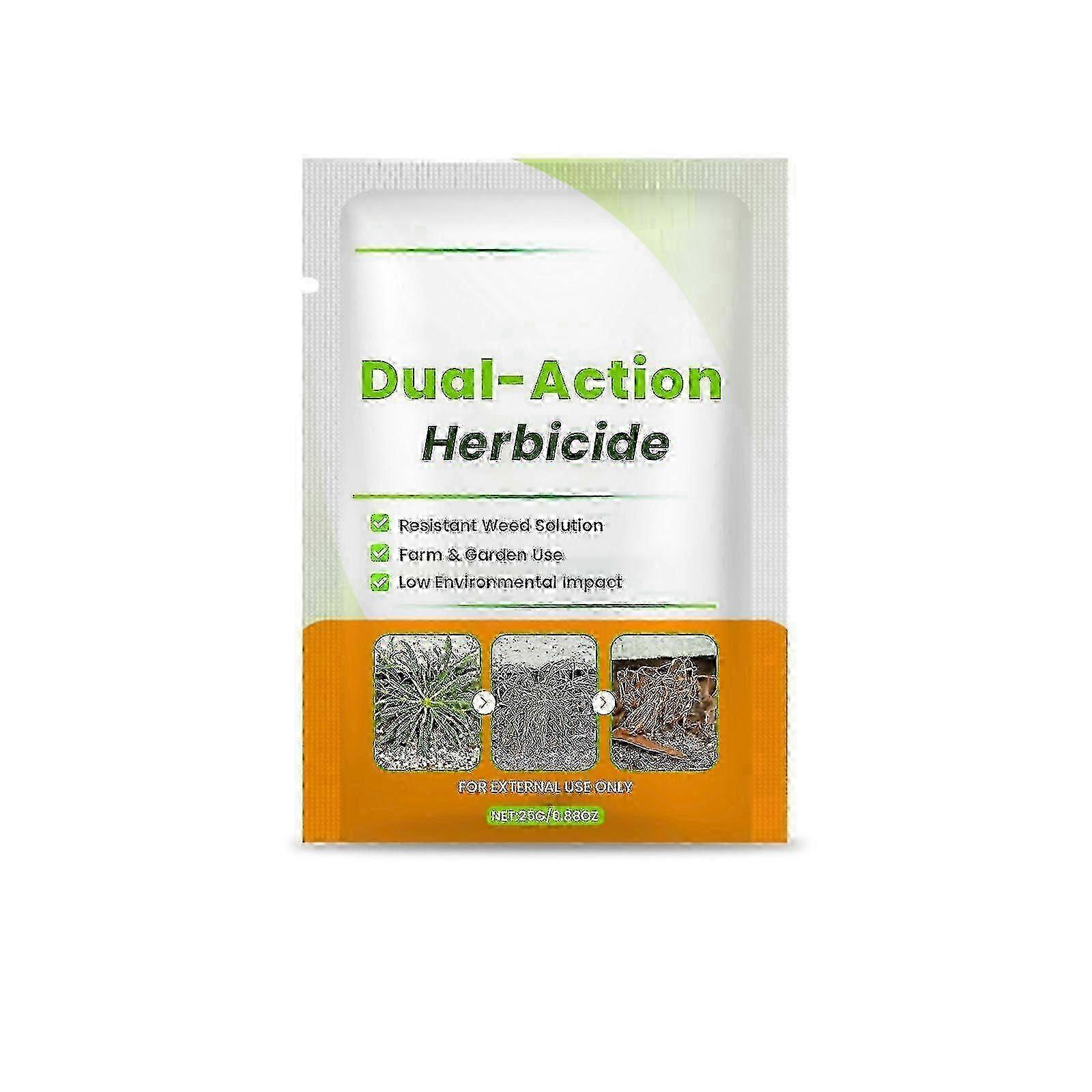 Désherbant herbicide efficace pour jardins, pelouses et espaces extérieurs, 25 g, utilisation sans danger - pcl1