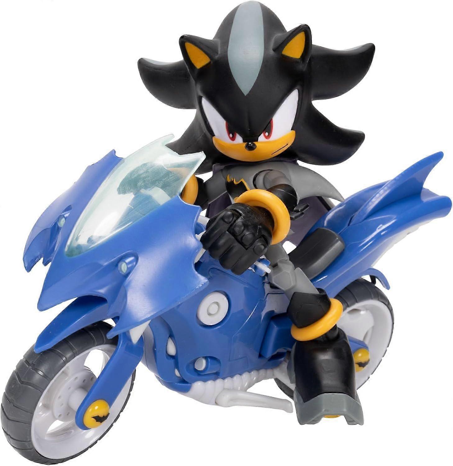 Sonic The Hedgehog Sonic x DC Shadow with Batcycle Toy