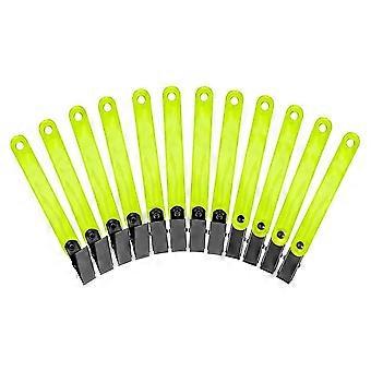 12Pcs Reflective Trail Markers with Clip - High Intensity Tree Marker for Outdoor Activities