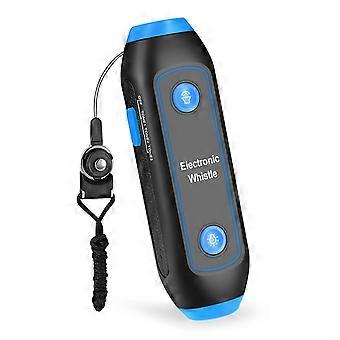 Electronic Whistle Handheld Electric Whistle with Lanyard SOS Light Flashlight for Coaches Referees P.E. Teacher