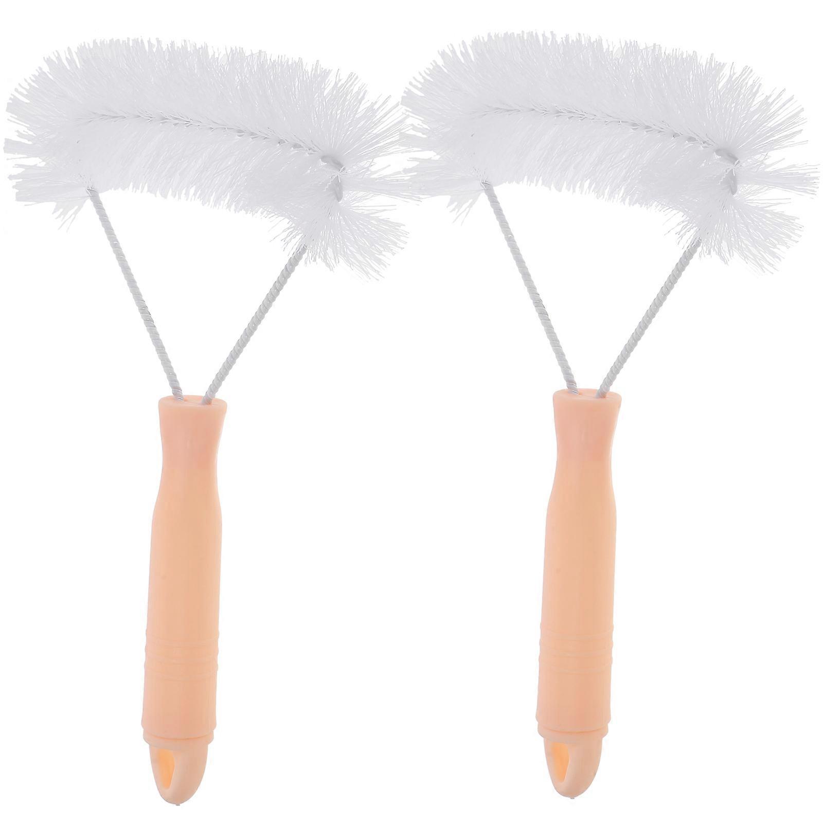 2pcs Multi-functional Window Screen Brush Window Screen Cleaning Brush for Home