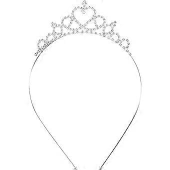 Rhinestone Headpiece Crystal Rhinestone Tiara Flower Girl Headband Hair Accessories Girls