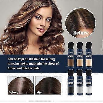Fibras de color extragrandes y kit de recarga: Fibras para dar volumen al cabello, retoque temporal de raíces con fibras espesantes.