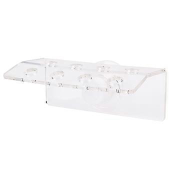 Acryl Transparent Aquarium Frontlader Gebogene Koralle SPS Knopf Haken Halterung Halterung Halterung Aquarien Zubehör8 Loch