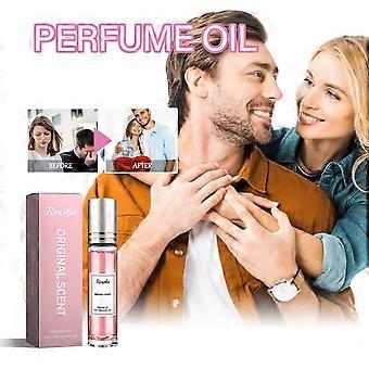Parfum aux phéromones, parfum rose, parfum floral de niche, parfum frais et durable, parfum portable pour couple, rendez-vous, 10 ml